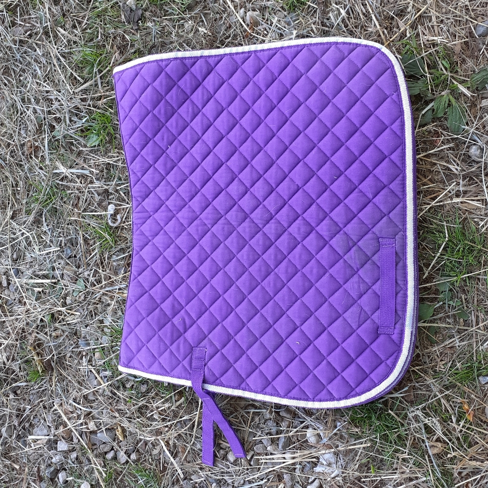 Purple Dressage Saddle Pad